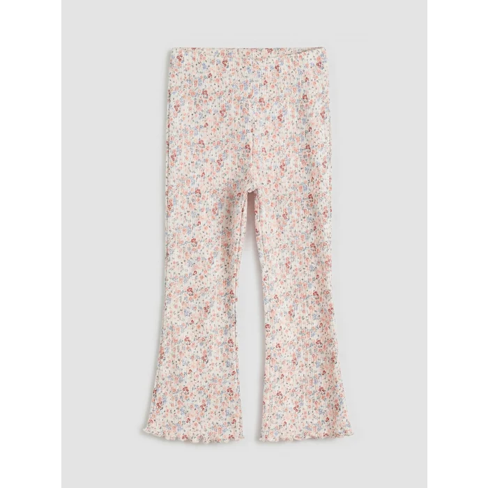 LCW Kids Ekru Kaşkorse Kız Çocuk İspanyol Paça Tayt