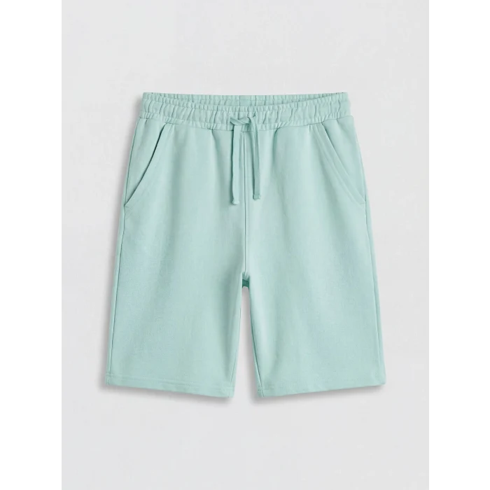 LCW Kids Ekru Baskılı Erkek Çocuk Tişört ve Şort