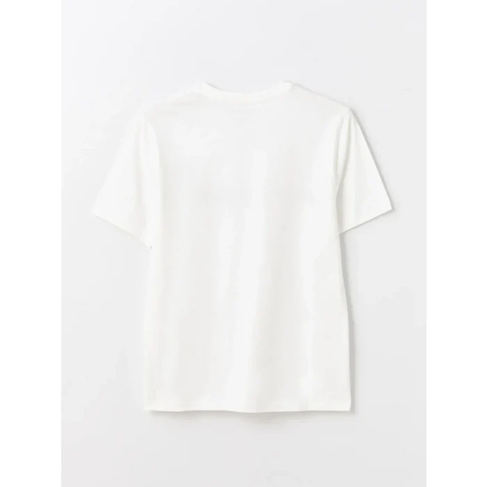 SOUTHBLUE Turuncu Bisiklet Yaka Kısa Kollu Baskılı Penye Erkek Tişört