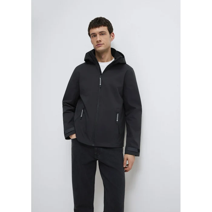 Mavi 0110763-71379 Kapüşonlu Siyah Ceket