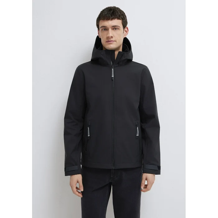 Mavi 0110763-71379 Kapüşonlu Siyah Ceket