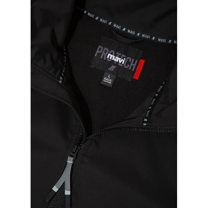 Mavi 0110763-71379 Kapüşonlu Siyah Ceket