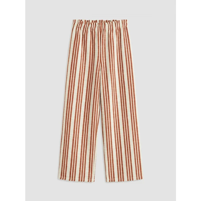 LCW Kids Beyaz Baskılı Kız Çocuk Tişört ve Pantolon