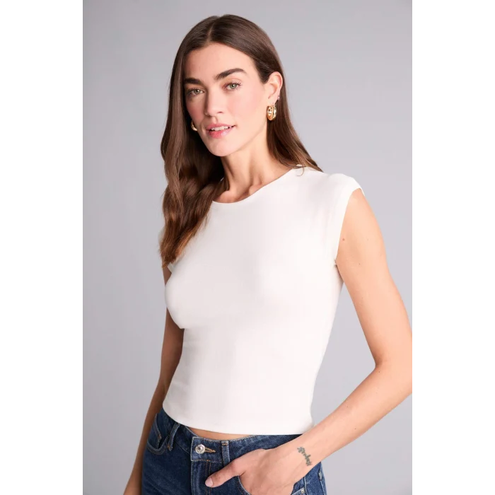 Defacto F0685AXER105 Ekru Slım Fıt Basıc Modal Tişört