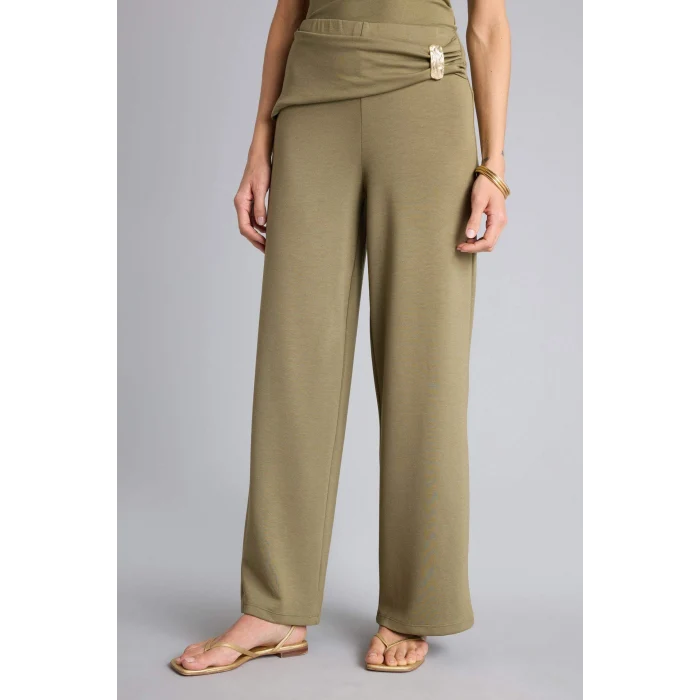 Defacto H1597AXKH436 Haki Wıde Leg Pantolon