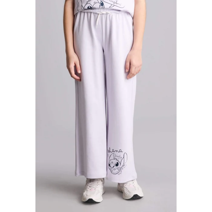 Defacto H2755A8PR307 Mor Dısney Lılo & Stıtch 2li Takım Kız Çocuk