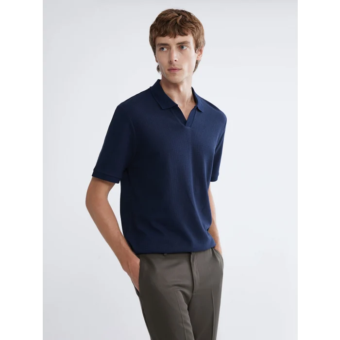 SOUTHBLUE Lacivert Polo Yaka Erkek Tişört
