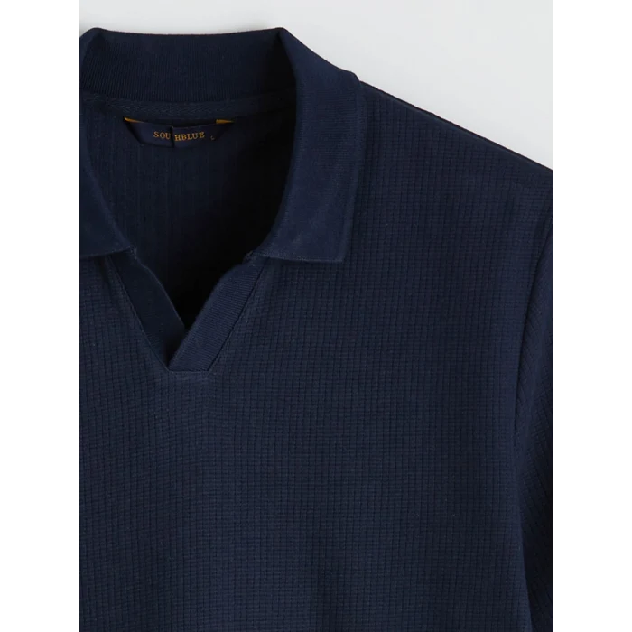 SOUTHBLUE Lacivert Polo Yaka Erkek Tişört