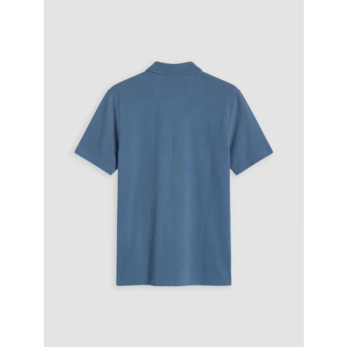 LCWAIKIKI Classic İndigo Polo Yaka Pike Erkek Tişört