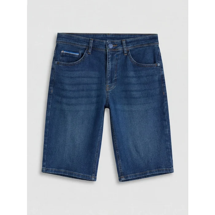 LCW Jeans İndigo Standart Kalıp Erkek Jean Şort