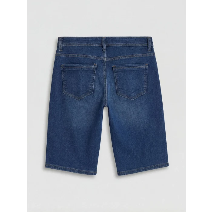 LCW Jeans İndigo Standart Kalıp Erkek Jean Şort