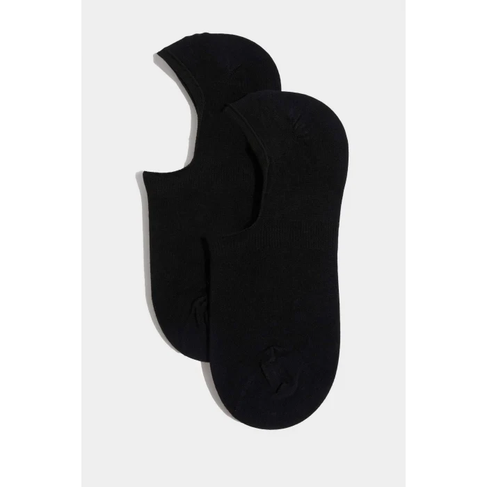 Defacto K5310AZBK23 Siyah Erkek 3lü Basic Düz Babet Çorabı