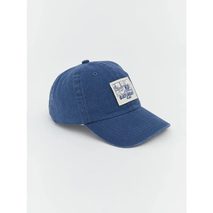 LCW ACCESSORIES İndigo Florida Baskılı Erkek Çocuk Kep Şapka