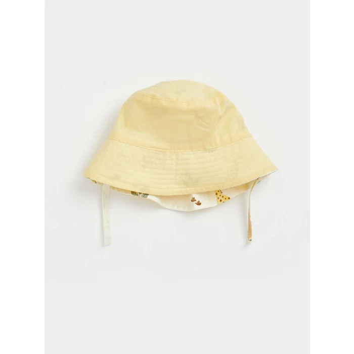 LCW baby Ekru Erkek Bebek Bucket Şapka