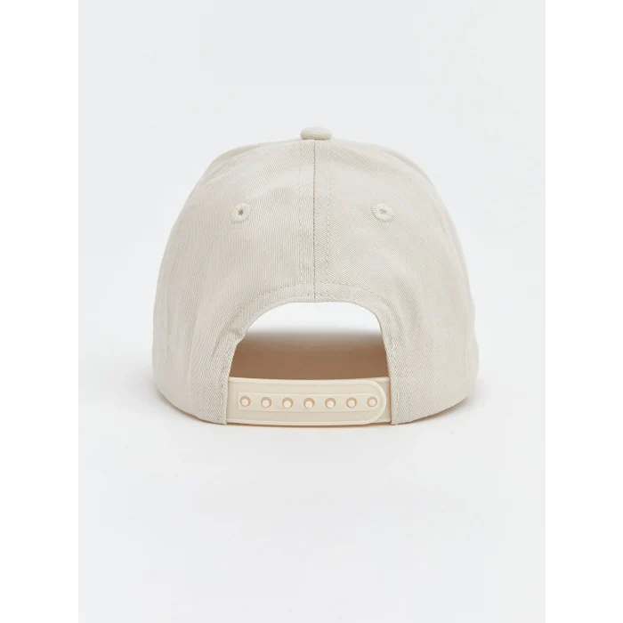 LCW ACCESSORIES Gri Yazı Nakışlı Erkek Çocuk Kep Şapka