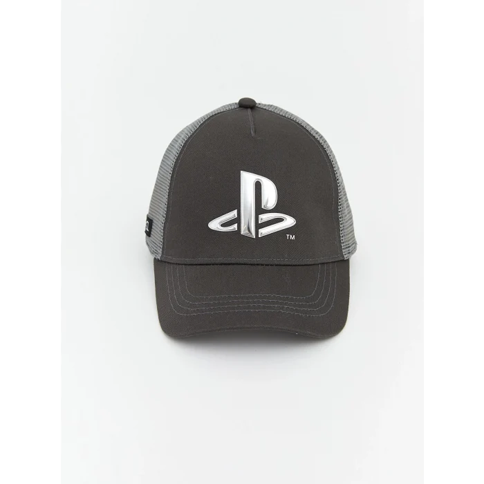 LCW ACCESSORIES Antrasit Playstation Baskılı Erkek Çocuk Kep Şapka