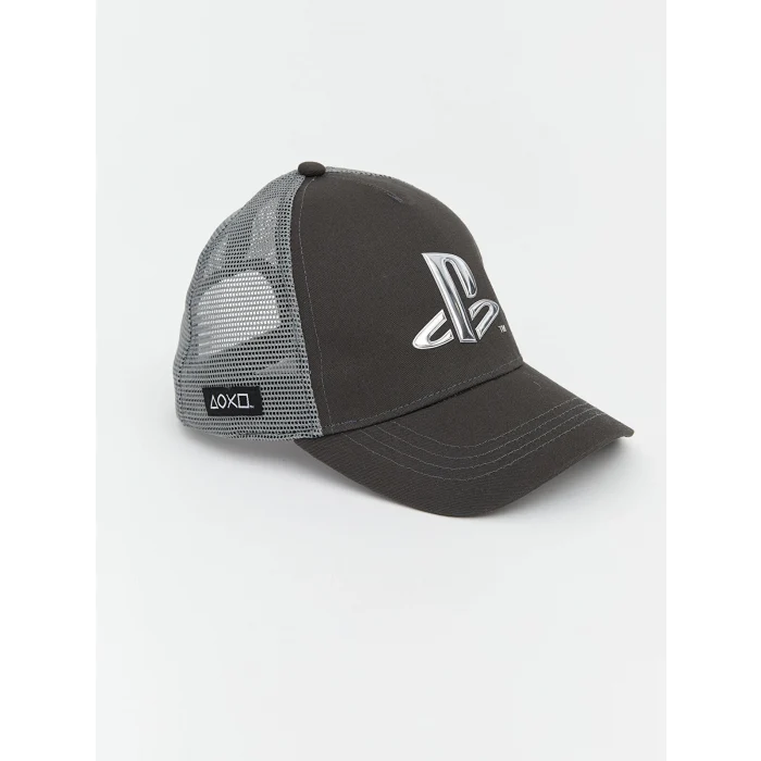 LCW ACCESSORIES Antrasit Playstation Baskılı Erkek Çocuk Kep Şapka