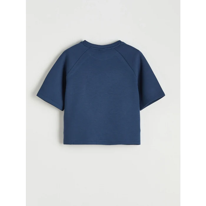 LCW Kids İndigo Kız Çocuk Soft Touch Takım