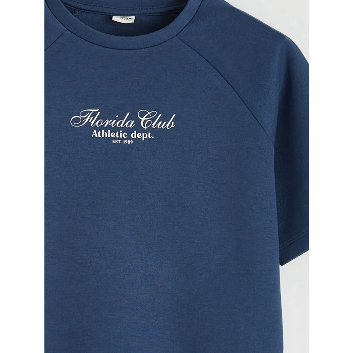 LCW Kids İndigo Kız Çocuk Soft Touch Takım