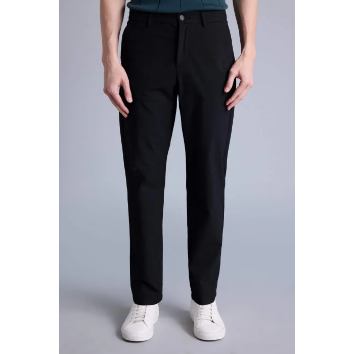 Defacto H3112AXBK27 Siyah Tailored Fit Dokuma Pantolon