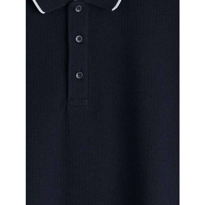 SOUTHBLUE Lacivert Polo Yaka Erkek Tişört