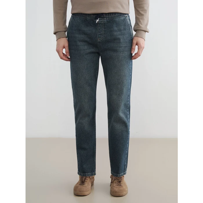 LCW Jeans Yeşil Straight Fit Erkek Jean Pantolon