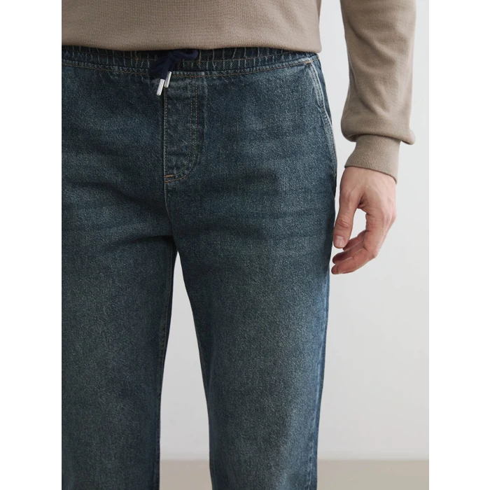 LCW Jeans Yeşil Straight Fit Erkek Jean Pantolon