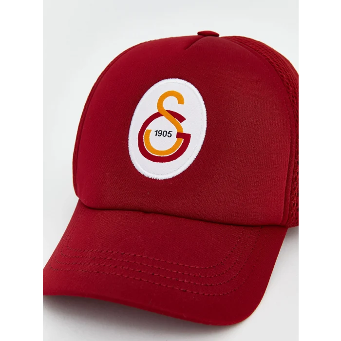 LCW ACCESSORIES Kırmızı Galatasaray Baskılı Erkek Çocuk Kep Şapka