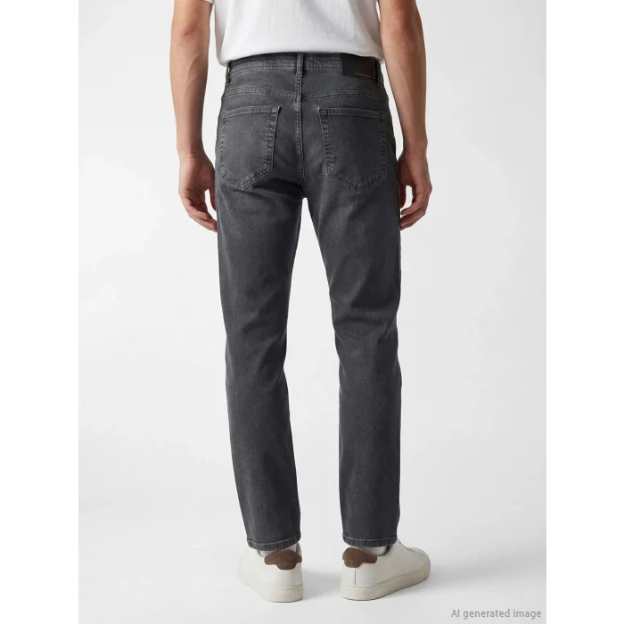 LCW Jeans Gri 779 Regular Fit Erkek Jean Pantolon