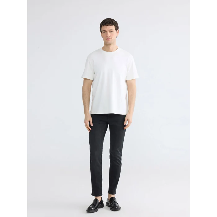 LCW Jeans Siyah 750 Slim Fit Erkek Jean Pantolon