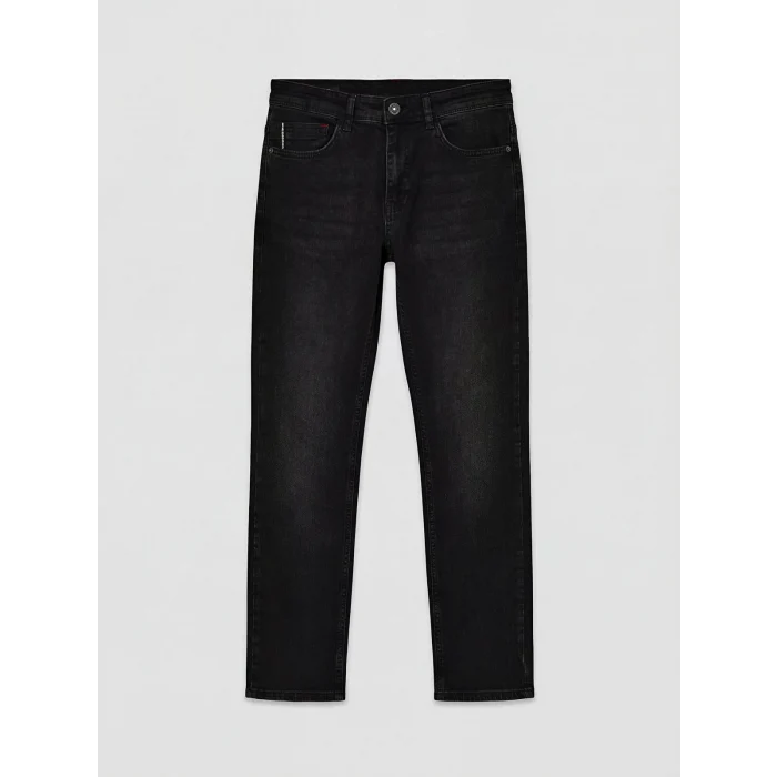 LCW Jeans Siyah 750 Slim Fit Erkek Jean Pantolon