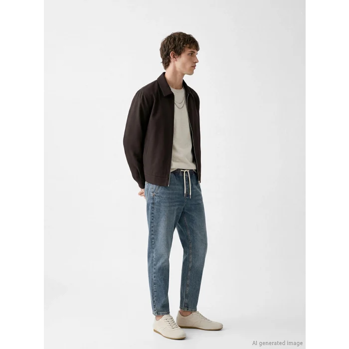 LCW Jeans İndigo Straight Fit Erkek Jean Pantolon