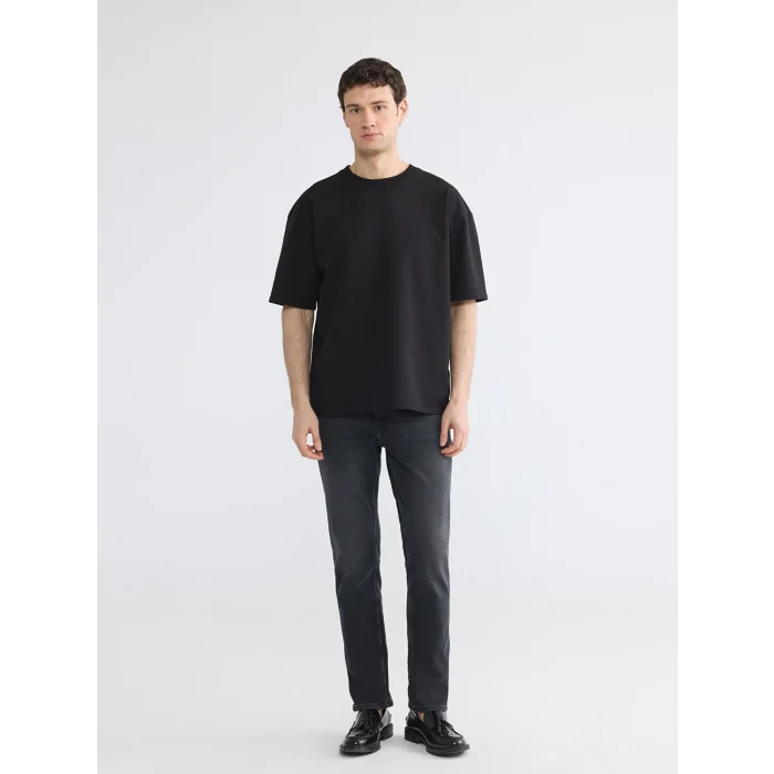 LCW Jeans Siyah 750 Slim Fit Erkek Jean Pantolon