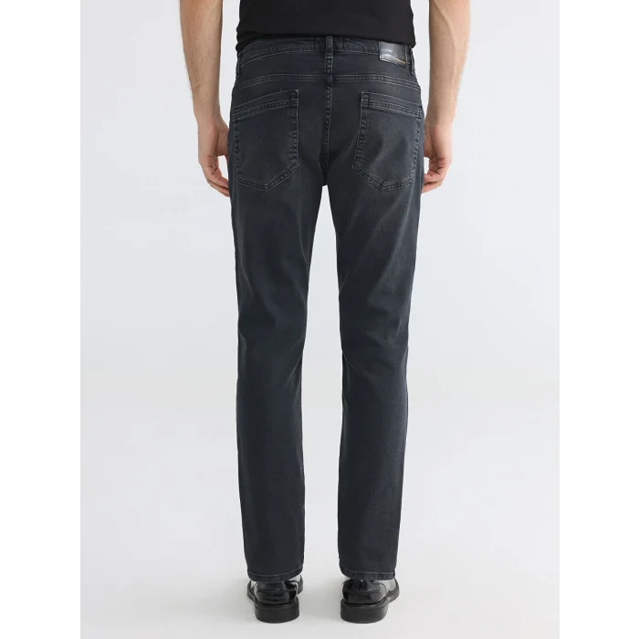 LCW Jeans Siyah 750 Slim Fit Erkek Jean Pantolon