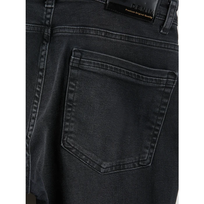 LCW Jeans Siyah 750 Slim Fit Erkek Jean Pantolon