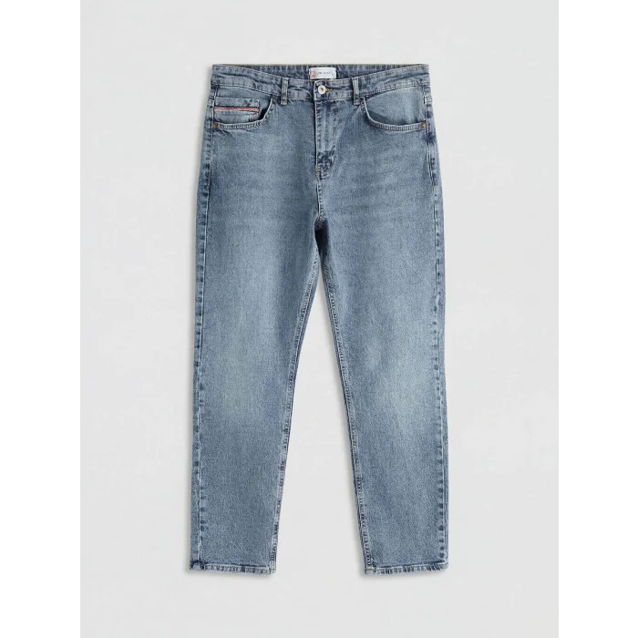 LCW Jeans İndigo 710 Loose Fit Erkek Jean Pantolon
