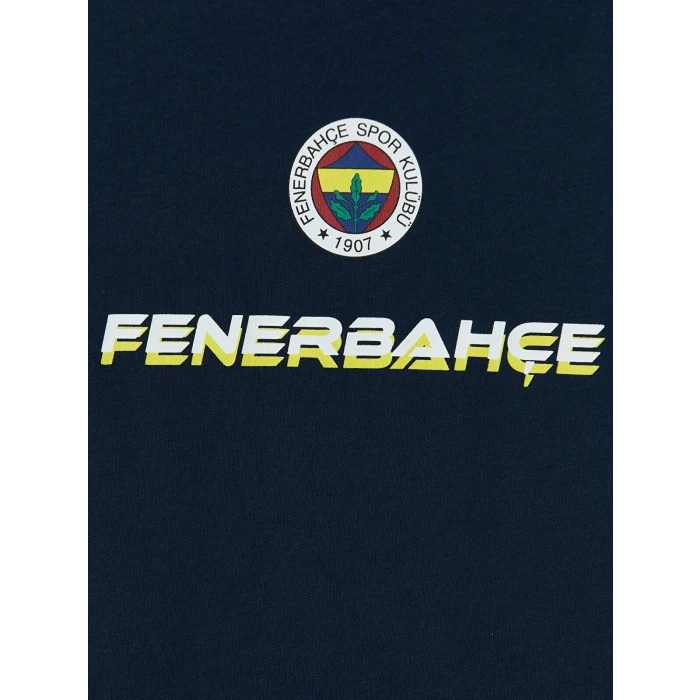 LCW Kids Lacivert Fenerbahçe Baskılı Erkek Çocuk Tişört