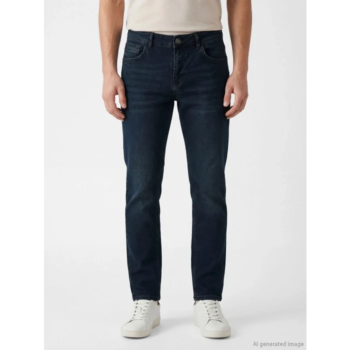 LCW Jeans İndigo 750 Slim Fit Erkek Jean Pantolon