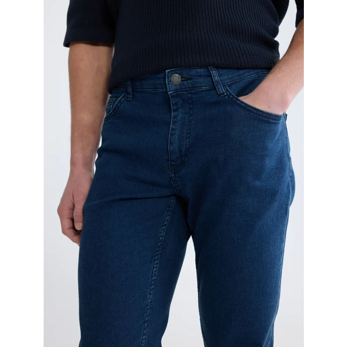 LCW Jeans İndigo Regular Fit Erkek Jean Pantolon