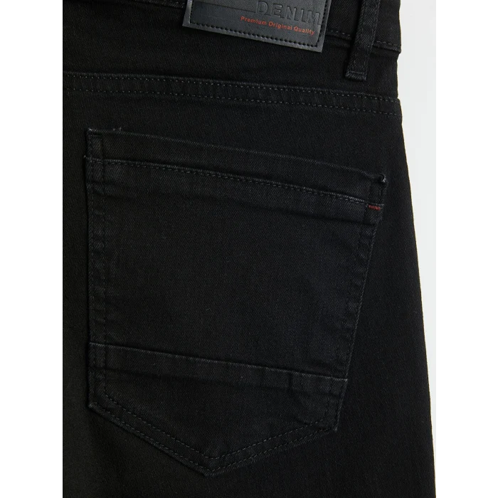 LCW Jeans Siyah 750 Slim Fit Erkek Jean Pantolon