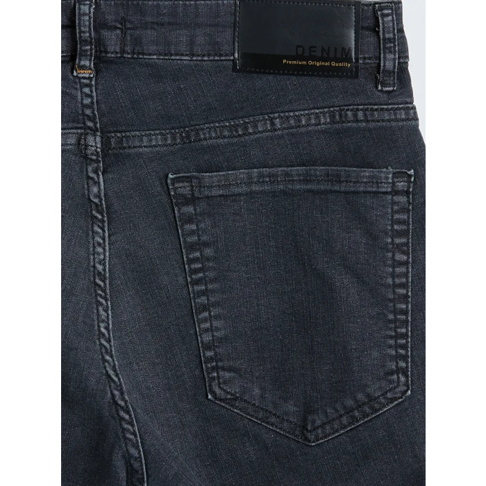 LCW Jeans Siyah 750 Slim Fit Erkek Jean Pantolon