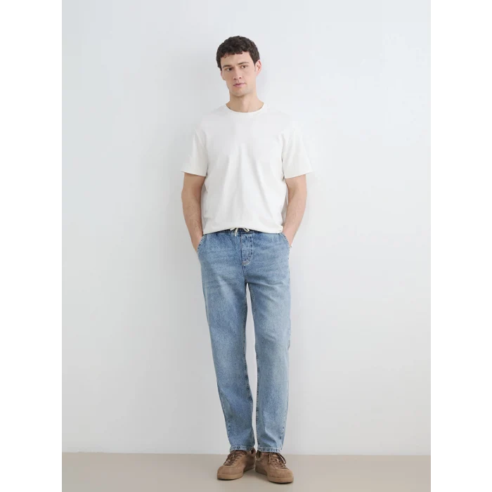 LCW Jeans İndigo 745 Baggy Fit Erkek Jean Pantolon