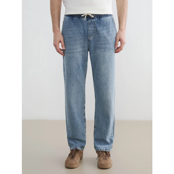 LCW Jeans İndigo 745 Baggy Fit Erkek Jean Pantolon
