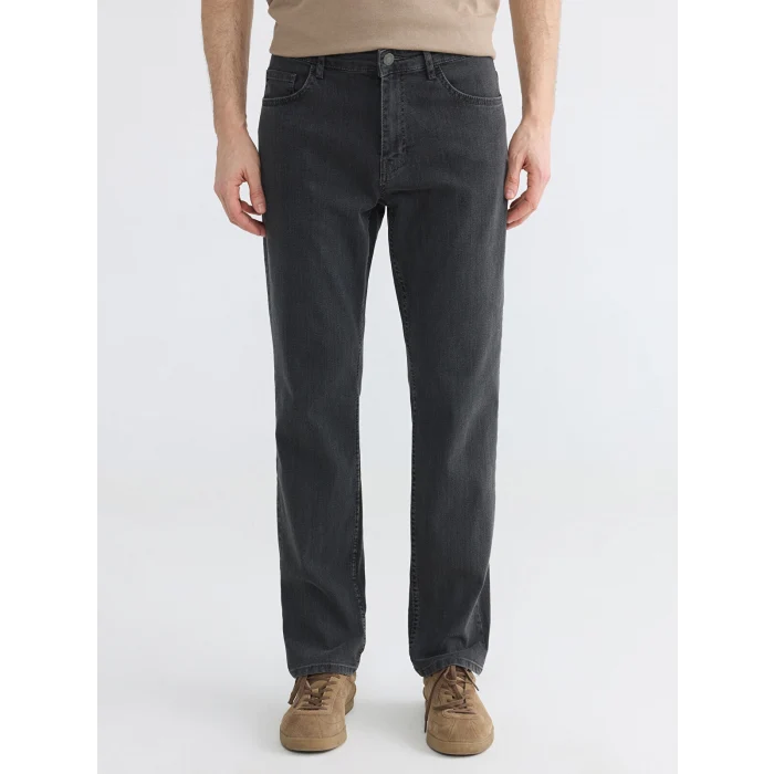 LCW Jeans Gri 779 Regular Fit Erkek Jean Pantolon