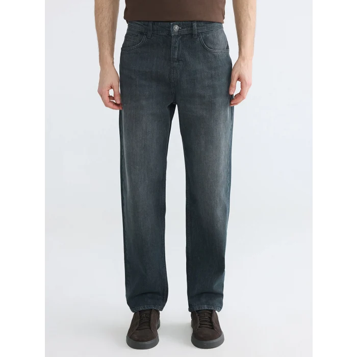 LCW Jeans Antrasit 745 Baggy Fit Erkek Jean Pantolon