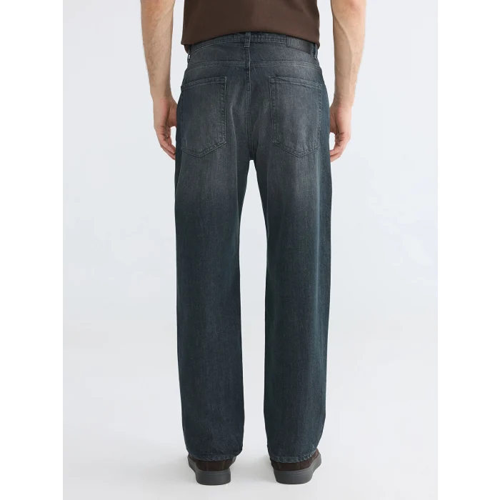 LCW Jeans Antrasit 745 Baggy Fit Erkek Jean Pantolon