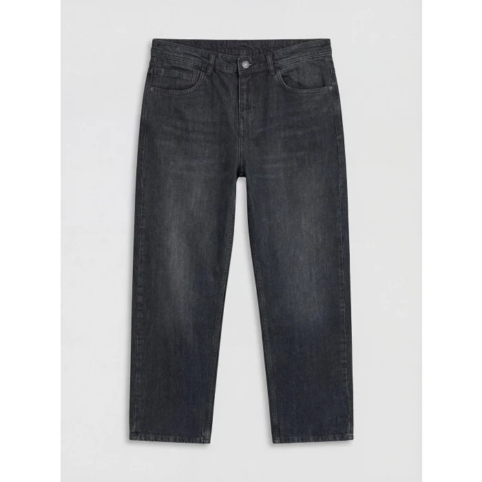LCW Jeans Antrasit 745 Baggy Fit Erkek Jean Pantolon