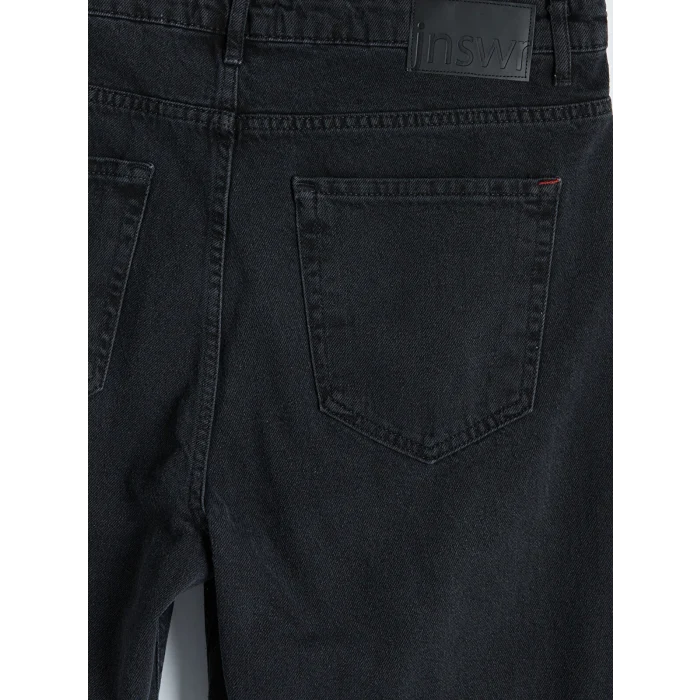 LCW Jeans Siyah 745 Baggy Fit Erkek Jean Pantolon