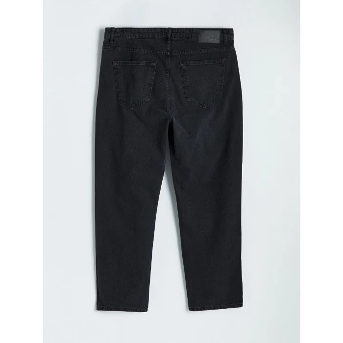 LCW Jeans Siyah 745 Baggy Fit Erkek Jean Pantolon