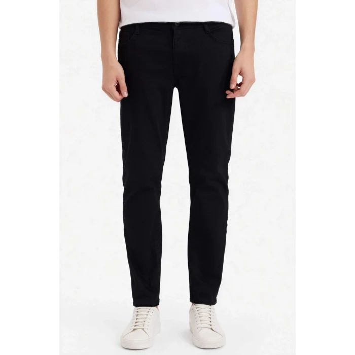 Defacto S2711AZNM40 Siyah Pedro Slim Fit Jean Pantolon
